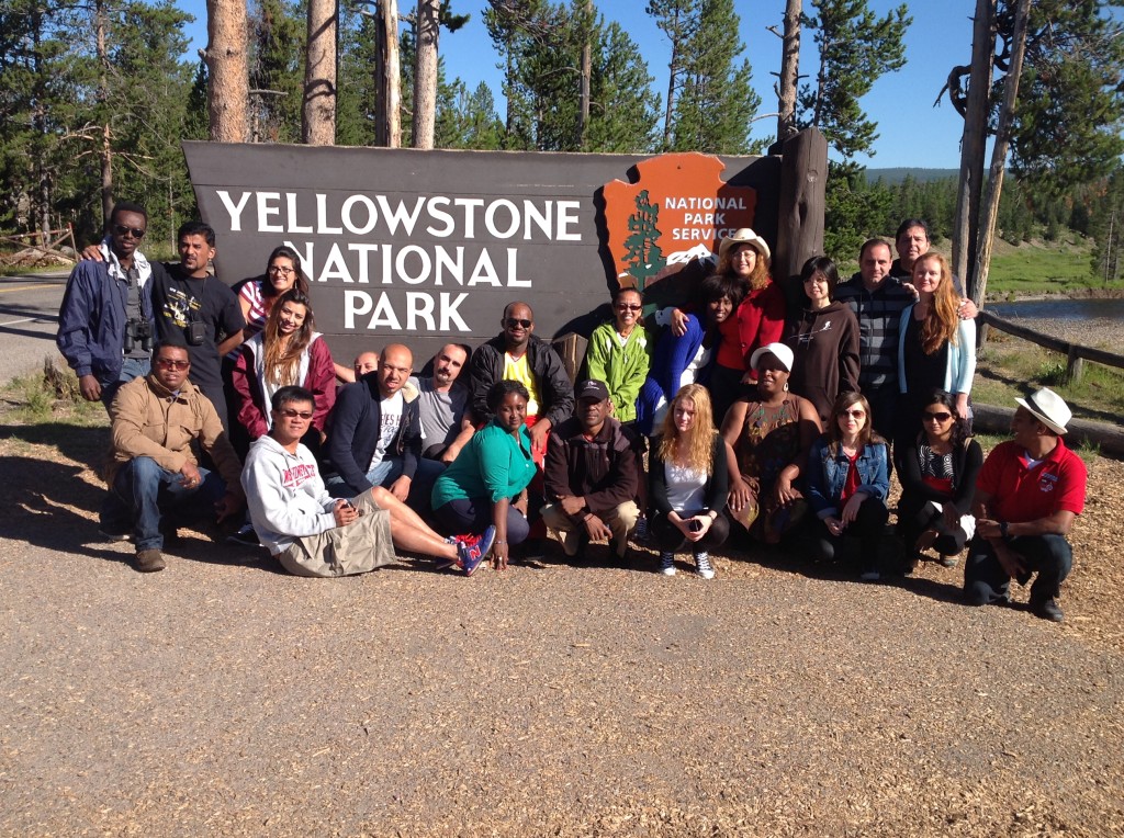 #IVLP, Yellowstone National Park, Wyoming, USA, 2014