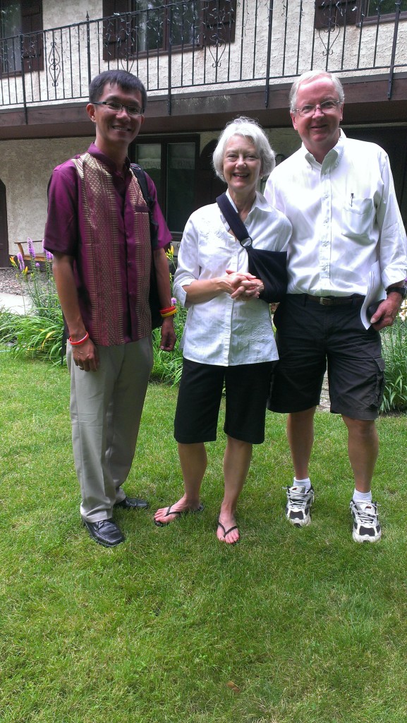 Americans hospitality at Joel and Marta’s house, Minnesota, USA, 2014