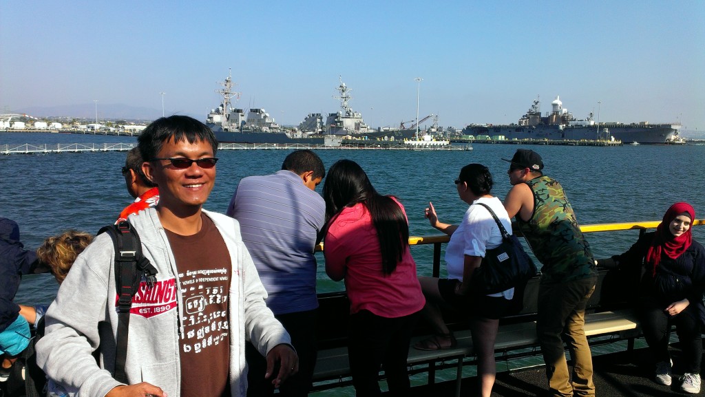 Navy Marines Cruise in San Diego, USA, 2014