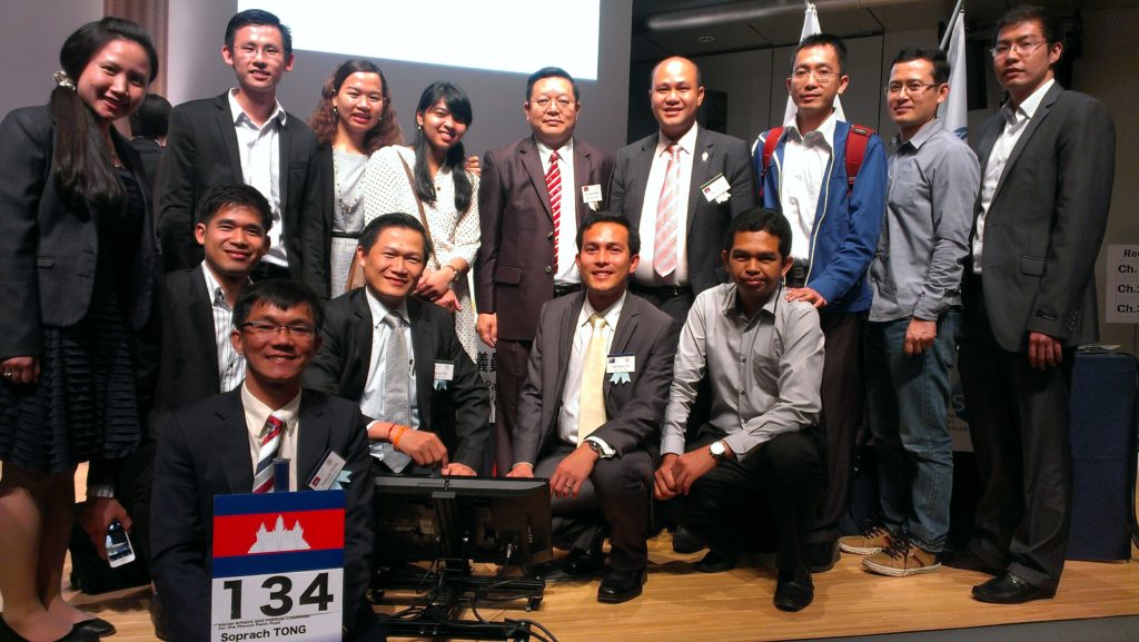 Cambodian Delegations in Tokyo, May 2015. 