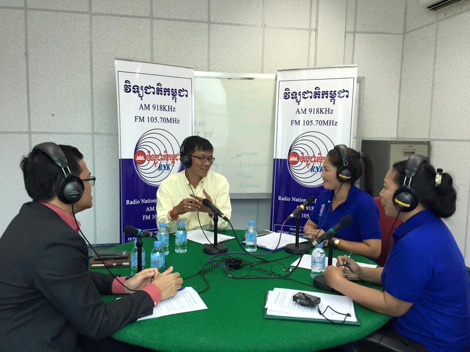 Soprach joined in Round Table on Youth on Valentine's Day. National Radio, February 2016. 